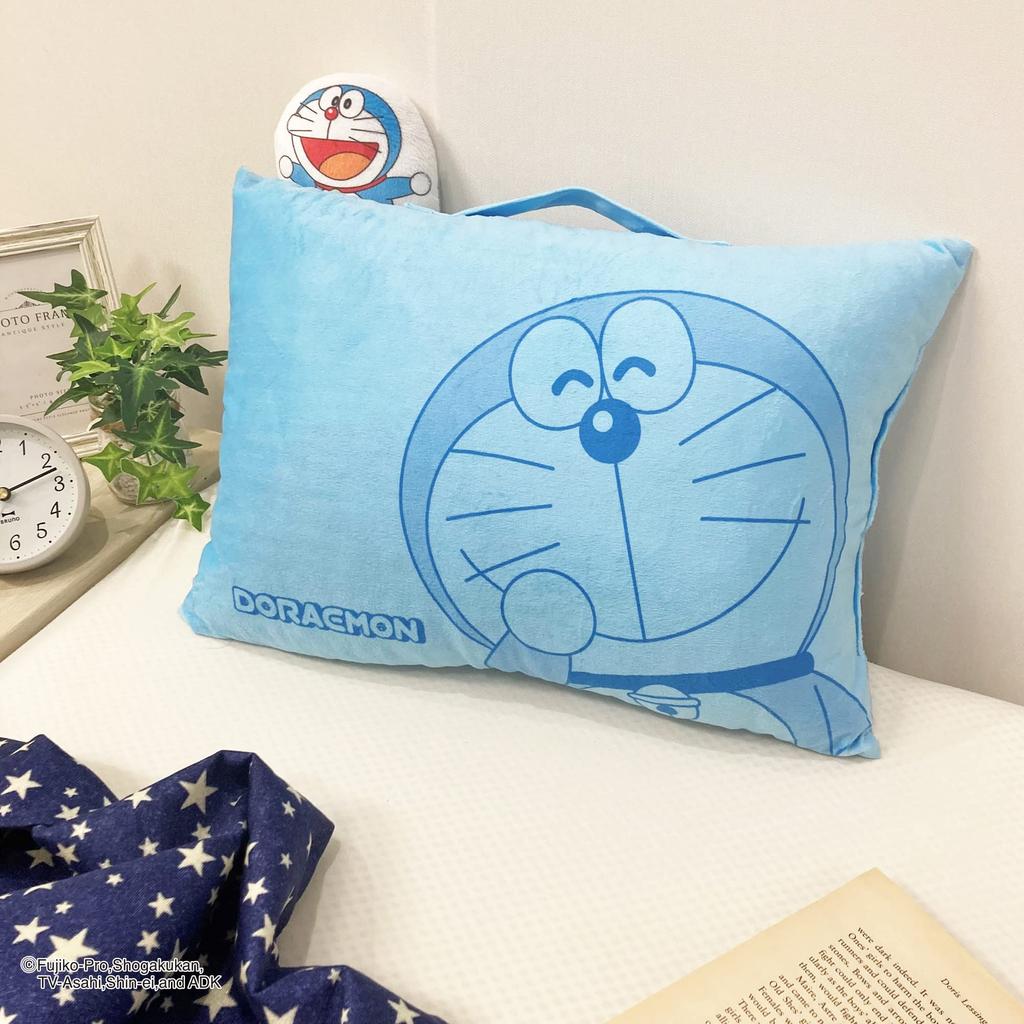 MORIPiLO Подушка для тела Morishita Doraemon 28x39 см с ручкой Мягкая игрушка Подушка Shogakukan Character Goods Синяя 4621153