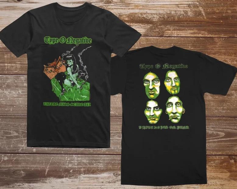 2-сторонний тип O отрицательный Little Miss Scare All Футболка Vin ShirtTshirt Унисекс Футболка