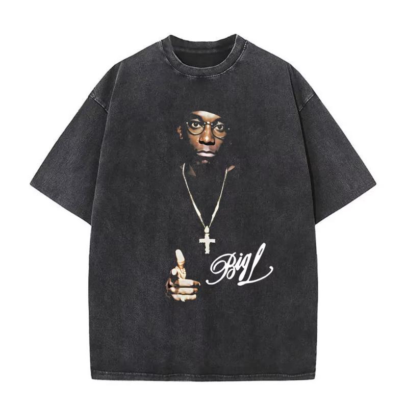 The Notorious Big Is Was All A Dream Графическая Винтажная Стиранная Футболка Хип-Хоп Рэпер Бигги Смоллс Футболки Унисекс Оверсайз Футболка