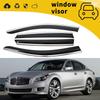 Infitini M37/M25L (2013-2015) Window Visors: Door Rain Guards & Deflectors