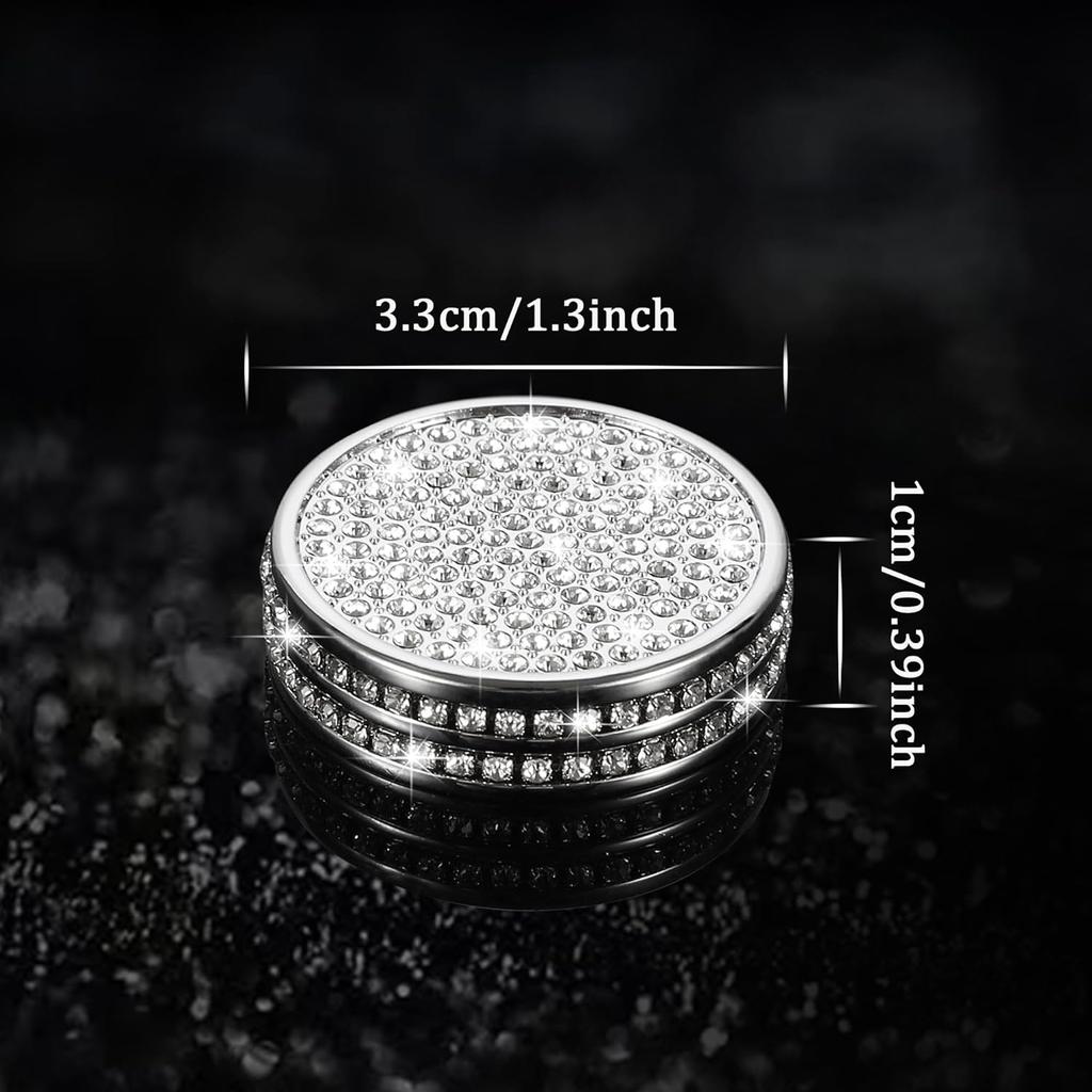 Крышка кнопок центральной консоли TOMALL Bling, совместимая с Lexus RX NX Крышка кнопки режима вождения Накладка на кнопку Crystal Speed ​​Накладка на кнопку переменной скорости