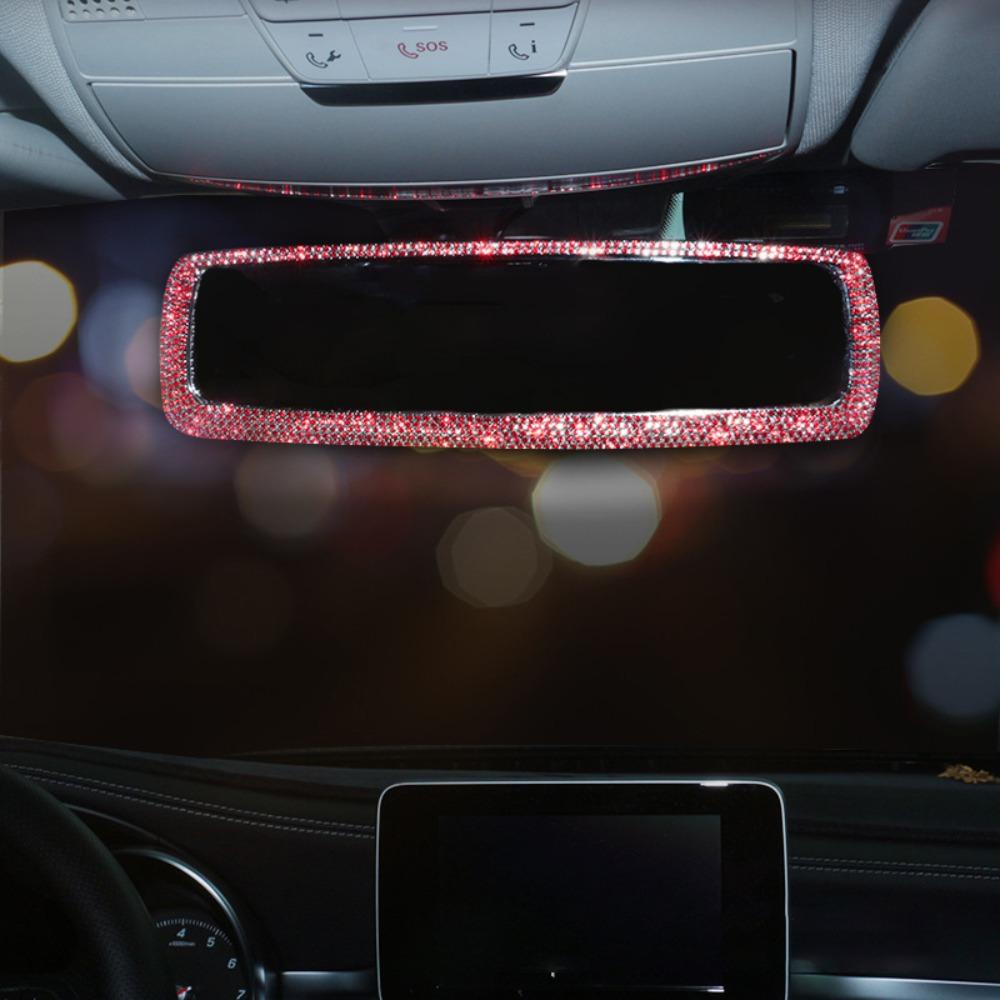 Full Rhinestone Auto Interior Decoration Shiny Crystal Car Styling Accessories Most Vehicles