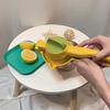 Ручная цитрусовая соковыжималка Многофункциональная пластиковая соковыжималка для лимона с компрессией апельсина/грейпфрута Прочный фруктовый пресс Кухонный гаджет для домашнего использования