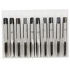 10pcs Metric Taps M10 Thread Carbon Steel Straight Flute First Hand Taper Plug Tap High Rigidity