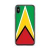 Coque - PIXELFORMA - iPhone XS - Drapeau Du Guyana - Protection Complète - Souple