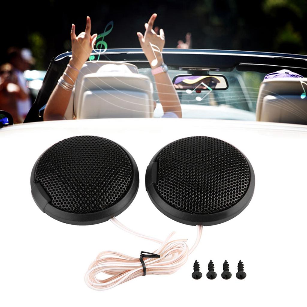 Черный 80 Вт мини-автомобильный динамик аудио круглый наклеиваемый автомобильный динамик с клеем