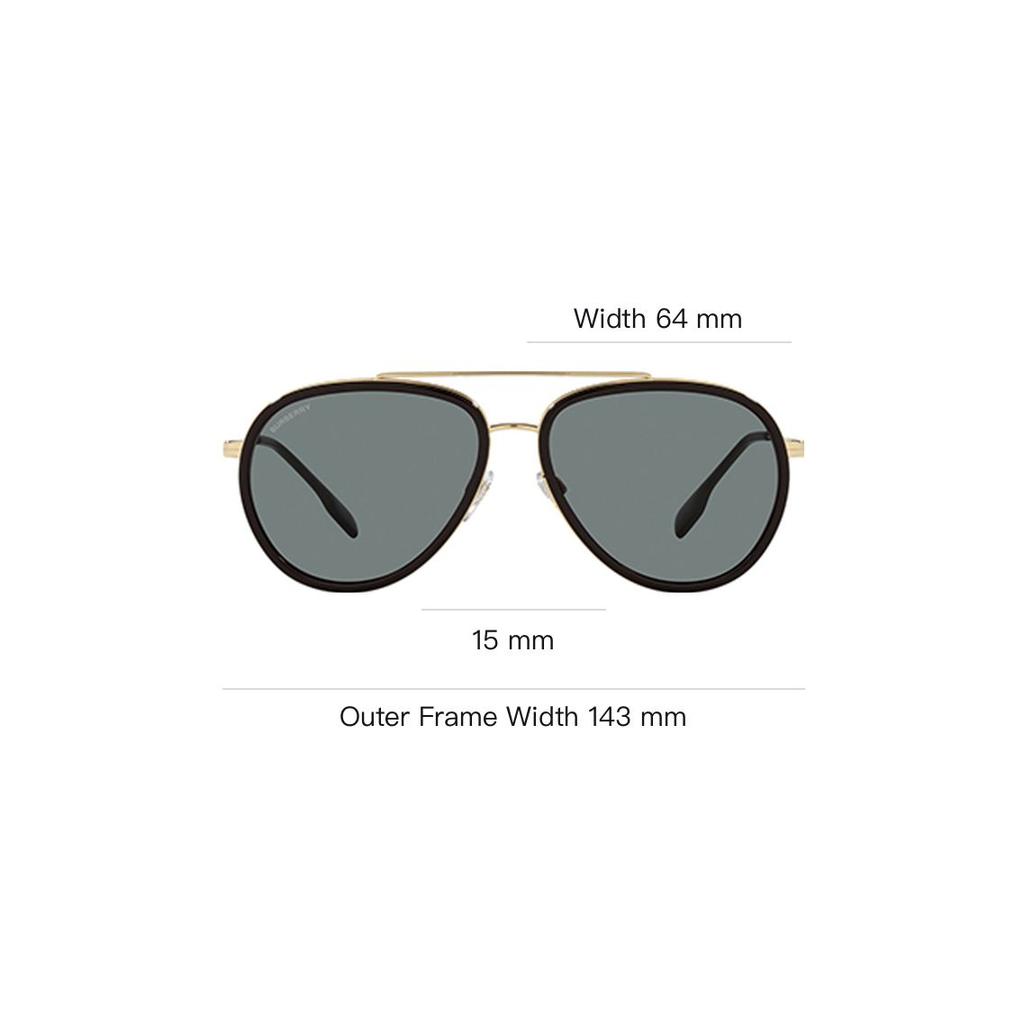 Burberry Sunglasses Gold Men sunglasses BE3125101781