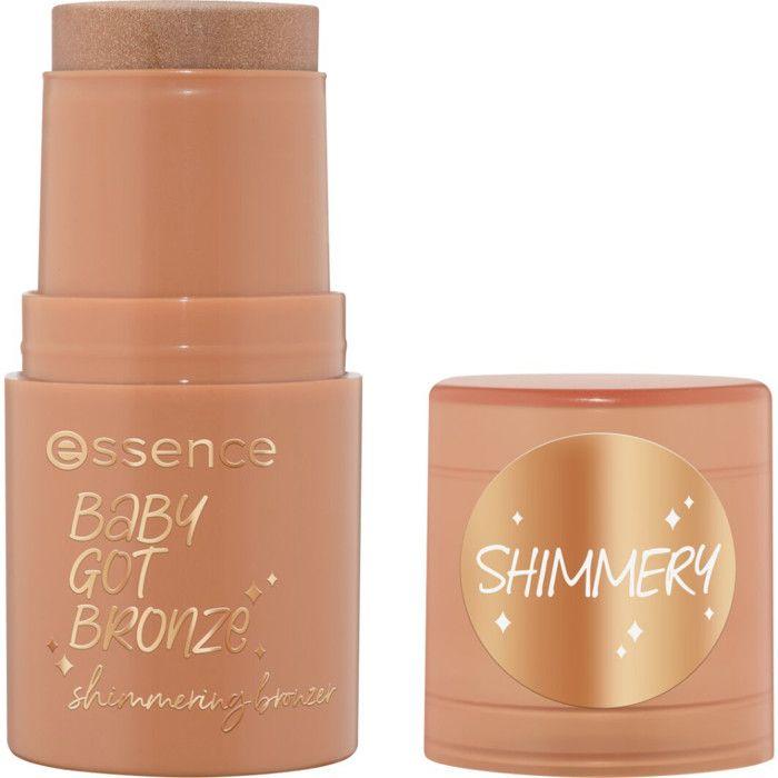 Essence - Bronzer en Stick Scintillant Baby Got Bronze Shimmering Bronzer - 10 Golden Hour