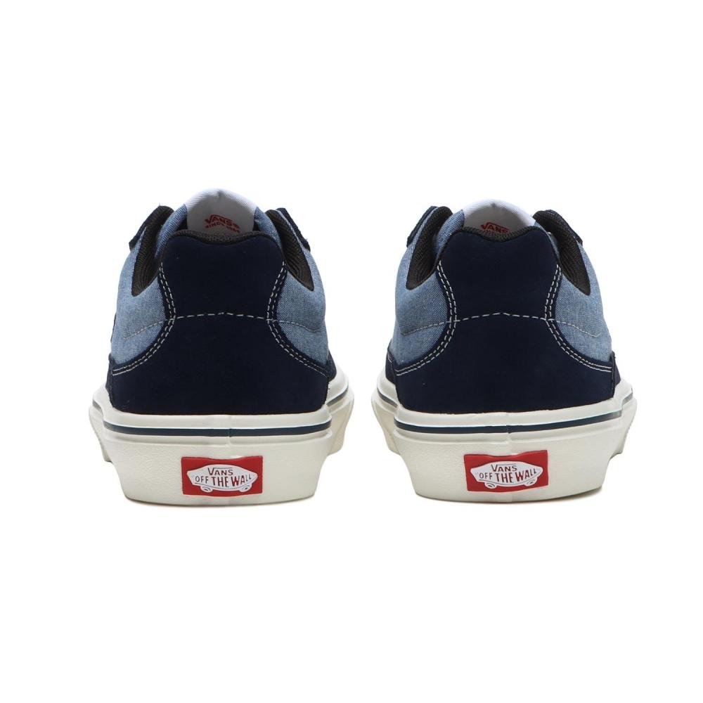 Vans Fin Navy White V3938 Chbry Navy White