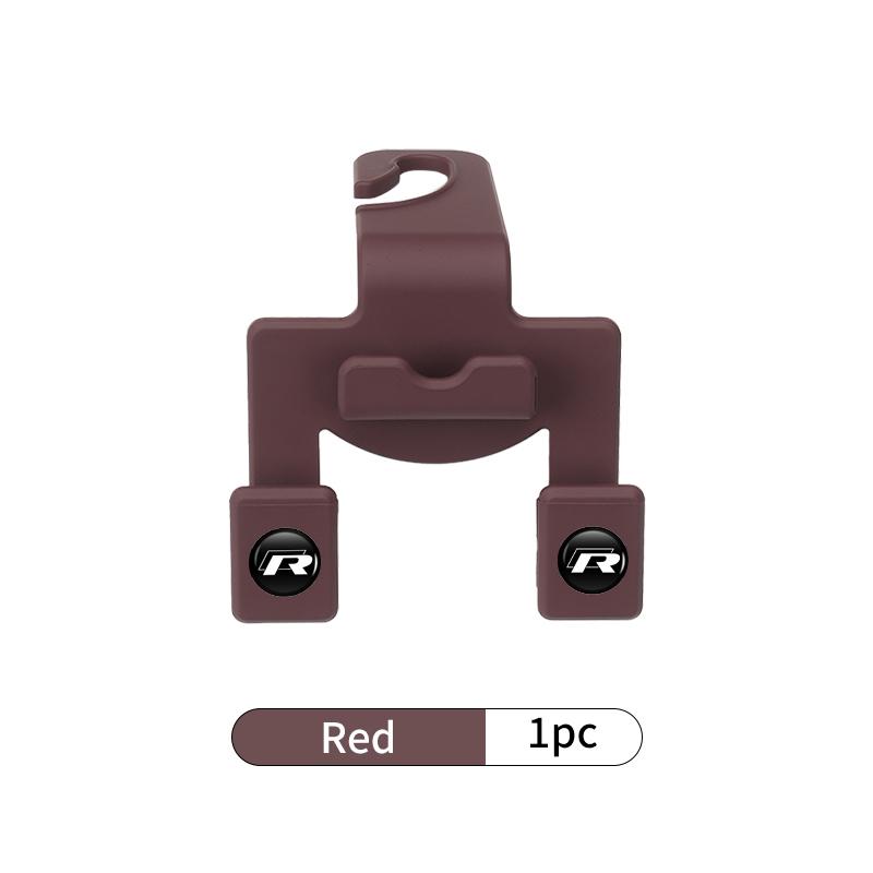For Volkswagen VW Car Hanging Hook Plastic Handbag Hanger Interior Accessories Golf Polo 4 5 6 Passat B5 B6 B7 CC Jetta Tiguan