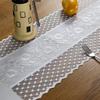 Lace Wedding Table Runner Ins Style Nordic Embroidered Decorative Cloth