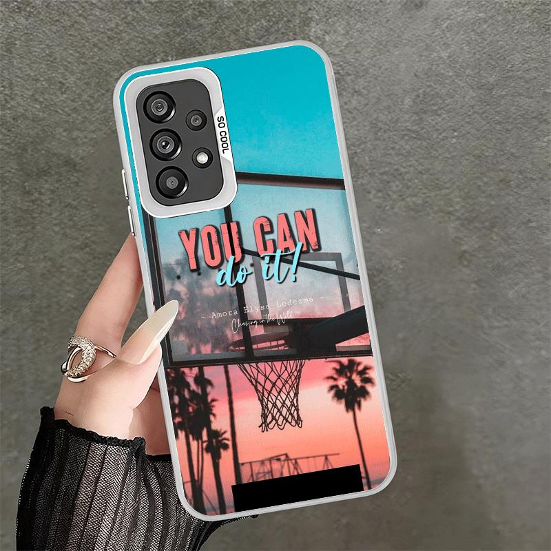 Basketball Sports Aesthetics Soft Phone Case for Samsung A17 A16 A15 A14 A13 A57 A56 A55 A54 A53 A37 A36 A35 A34 A33 A26 A25 A24