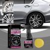 Heavy Duty Wheel Cleaner Car Rim Cleaner Wheel Collector All Wheel Safety Non-corrosive Formulation, Car Cleaning Care Spray,120ML