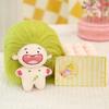 11cm Naked Doll Deciduous Toy Colorful Fluffy Hair Plushies Teeth 12-Constellation Unfinished Pretend Toy Cotton Stuffed