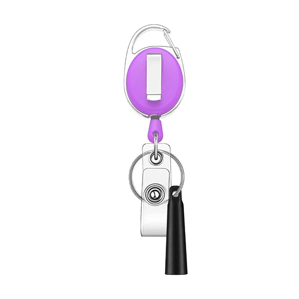Elastic Pen Pull Holder Reel Retractable Pen Case Anti Lost Rope Pen Clip Carpenters
