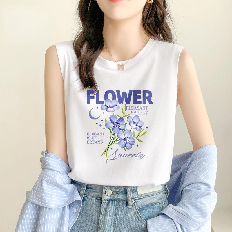 Cool and Comfortable Women's Sleeveless Cotton Vest for Women