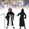 Стильный полиэстеровый костюм для косплея Демона Мрачного Жнеца на Хэллоуин для детей