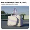 Polyester Sports Bag Multiple Pockets Workout Heavy-Duty for Gym, Pickleball