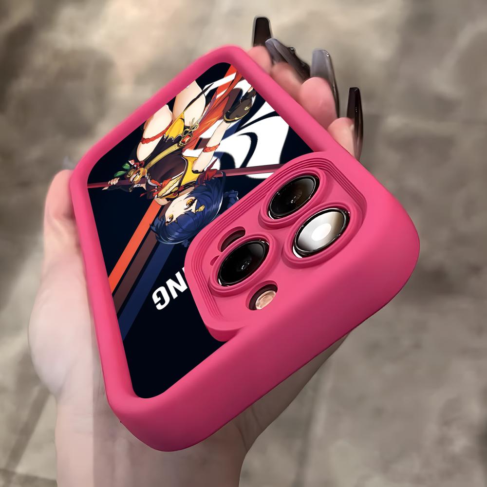 Game GI Xiangling Thicken TPU Mobile Phone Case for iPhone 17 16 15 14 13 12 11 Air Pro Max Plus Colorful Cover