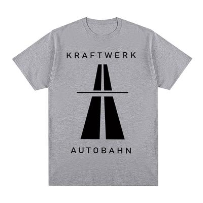 Винтажная футболка Kraftwerk Autobahn Music Electronic Synth Neu! Храутрок Хлопок Мужская Футболка Новая Футболка Женские Топы