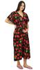 Nursing Mothers Caftan Floral Print Maxi Kaftan Maternity Gown with