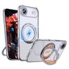For iPhone Air Case Compatible with MagSafe TPU + Acrylic Kickstand Phone Cover
