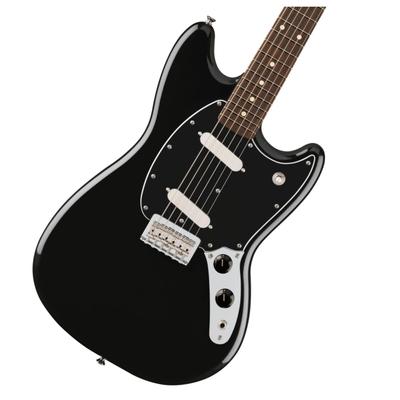 Электрогитара Player II Mustang, Накладка из палисандра, Черная, с мягким чехлом