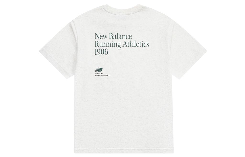 New Balance Мужская футболка SS23 Светло-серая 5ED25433-OA