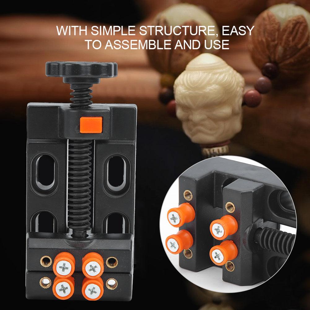 Mini Portable Flat Carving Clamp Bench Vise for DIY Woodwork Craft Jewelry Carving Holder Tool
