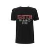 Футболка Rock Band Led Zeppelin Унисекс и Женская Летняя Готическая Y2K Одежда Модная Повседневная Свитшот с Круглым Вырезом и Коротким Рукавом Уличная Одежда