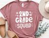2nd Grade Squad Shirt, Back To School Shirt, First Day of School, Hello Second Grade T-Shirt, Second Grade Shirt, School T Shirt, School Tee