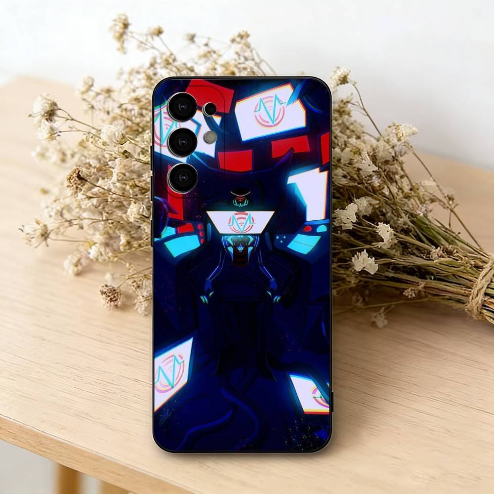 Hazbin H-Hotel V-Vox Чехол для телефона для Samsung S25,S24,S21,S22,S23,S30,Ultra,S20,Plus,Fe, Мягкий силиконовый черный чехол