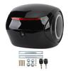 32L Motorcycle Top Case ABS Sporty Style Water Resistant Dust Proof Portable Trunk Top Box for Electric Bike Scooter