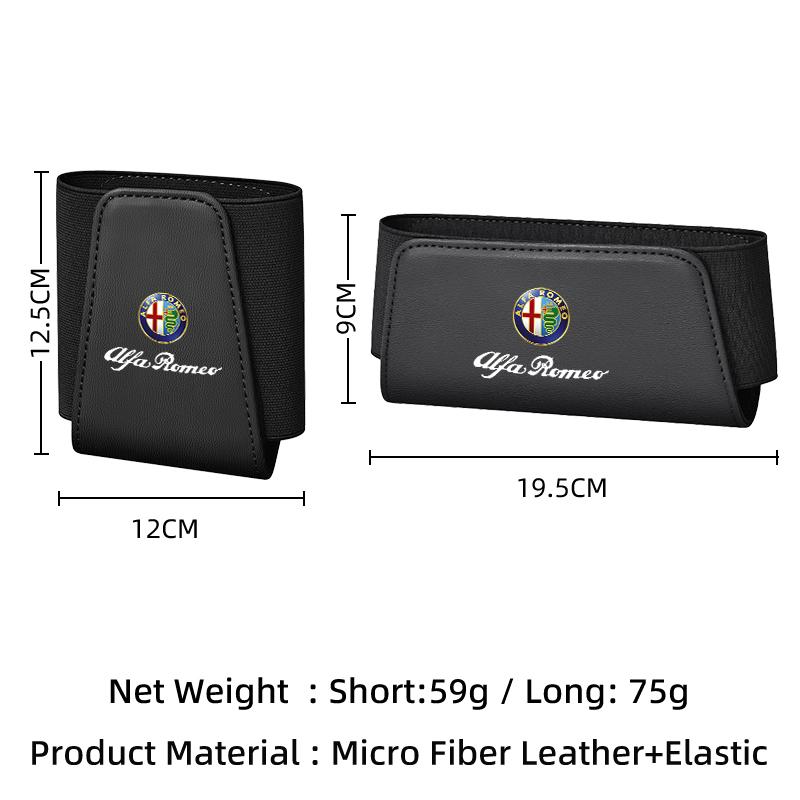 BBDL1 For Alfa Romeo Car Multi-functional Storage Box Cards Phone Key Pocket Self Adhesive For Alfa Romeo 159 Giulietta Giulia 147 Mit
