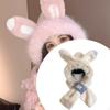 Winter Hat Scarf Adorable Beanie Headgear Windproof Comfortable Costume Hats