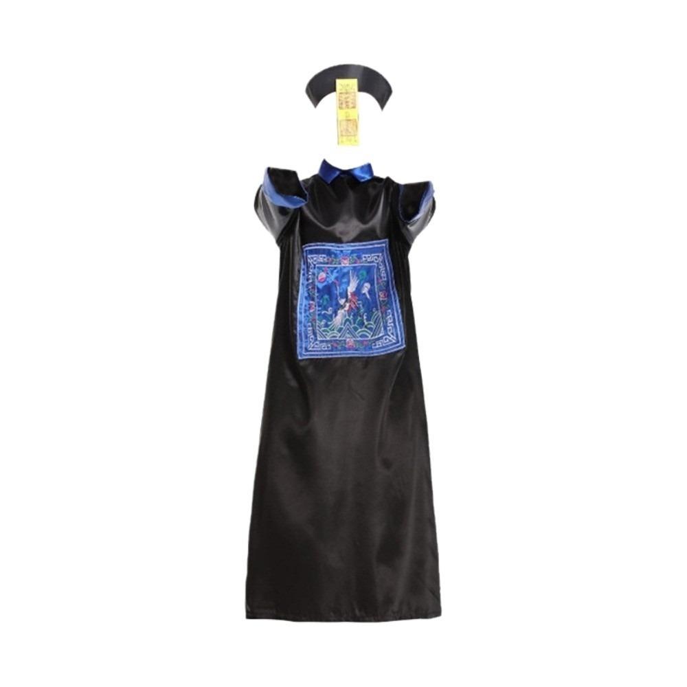 Role Play Chinese Zombie Costume Qing Dynasty Officials Cosplay Costume  Stage Drama