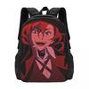 Bungou Stray Dogs Чуя Накахара Рюкзак Горячая Распродажа Daypack Большая Вместимость Сумка для Книг Школьная Сумка Наплечные Сумки для Мужчин Женщин