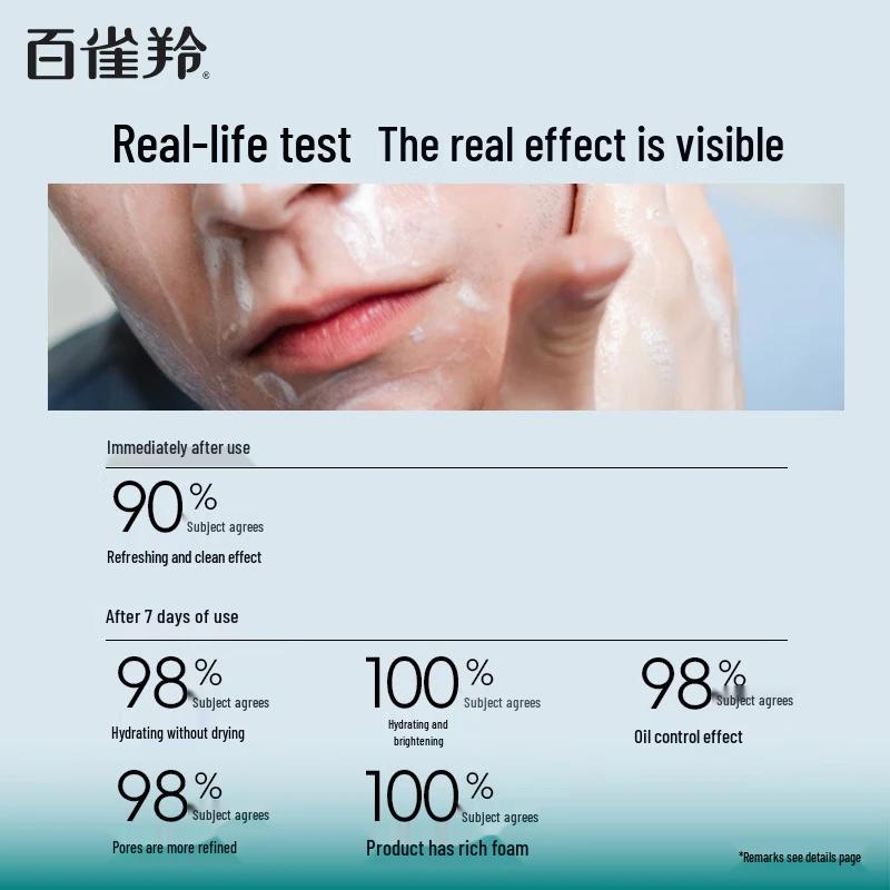 Pechoin Men's Hydrating Oil Control Facial Cleanser