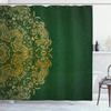Занавеска для душа Mandala Boho, цветная занавеска для ванной комнаты с цветочным узором для украшения ванной комнаты из водонепроницаемой полиэфирной ткани с крючками