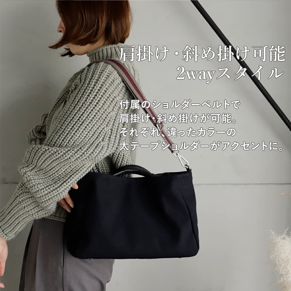 VITAFELICE Женская сумка-тоут из натуральной кожи и парусины, серая, 2-сторонняя (inb-10001z) (Нейлон Бежевый)