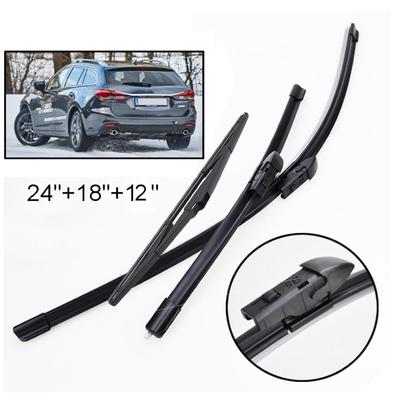 Для Mazda6 Дворники Mazda6 2018-2025 24" + 18" + 12" Штуки дворников Дворники