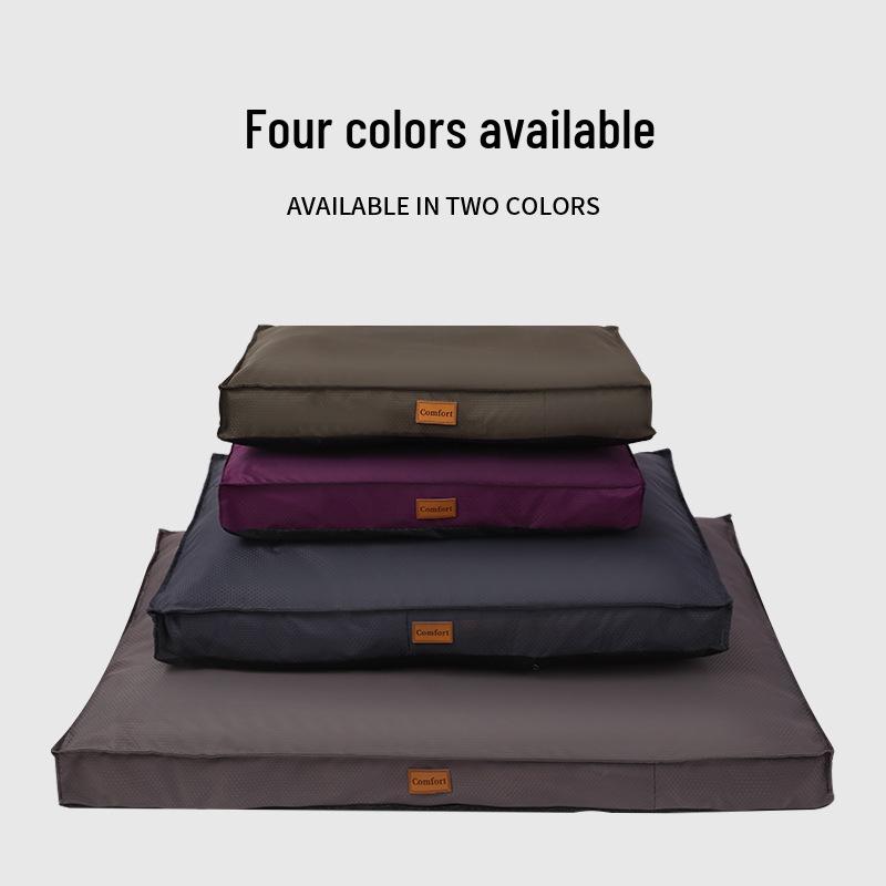 Водонепроницаемая съемная кровать для собак и кошек: Стираемый спальный коврик на все сезоны, подходит для питомцев от маленьких до крупных