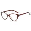 Ins Ретро Очки с защитой от синего света Кошачий глаз Унисекс Простой дизайн оправы Предотвращают излучение телефона и компьютера