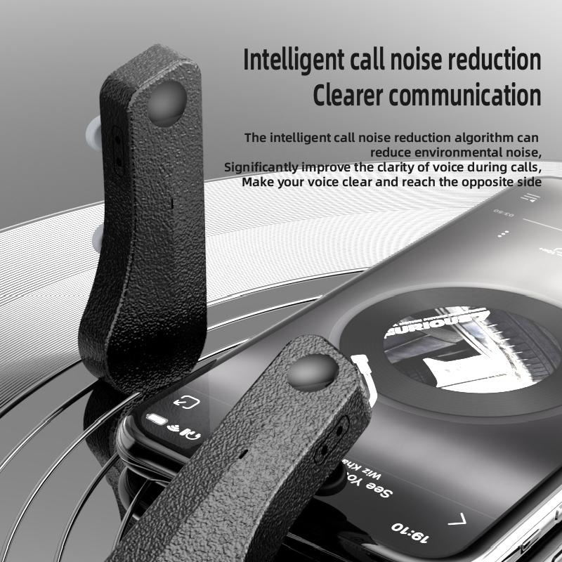 Беспроводные наушники для внешних очков Наушники Bluetooth 5.3 Стерео Гарнитура Шумоподавление Handsfree Звонок Сенсорная Гарнитура