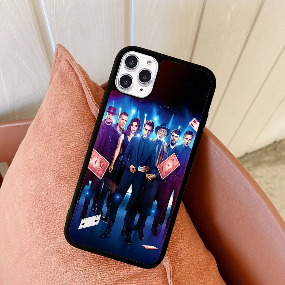 Movie N-Now You See Me Phone Case Wireless Charging PC+TPU For iPhone 11 12 13 14 15 16 17 Pro Max Plus case