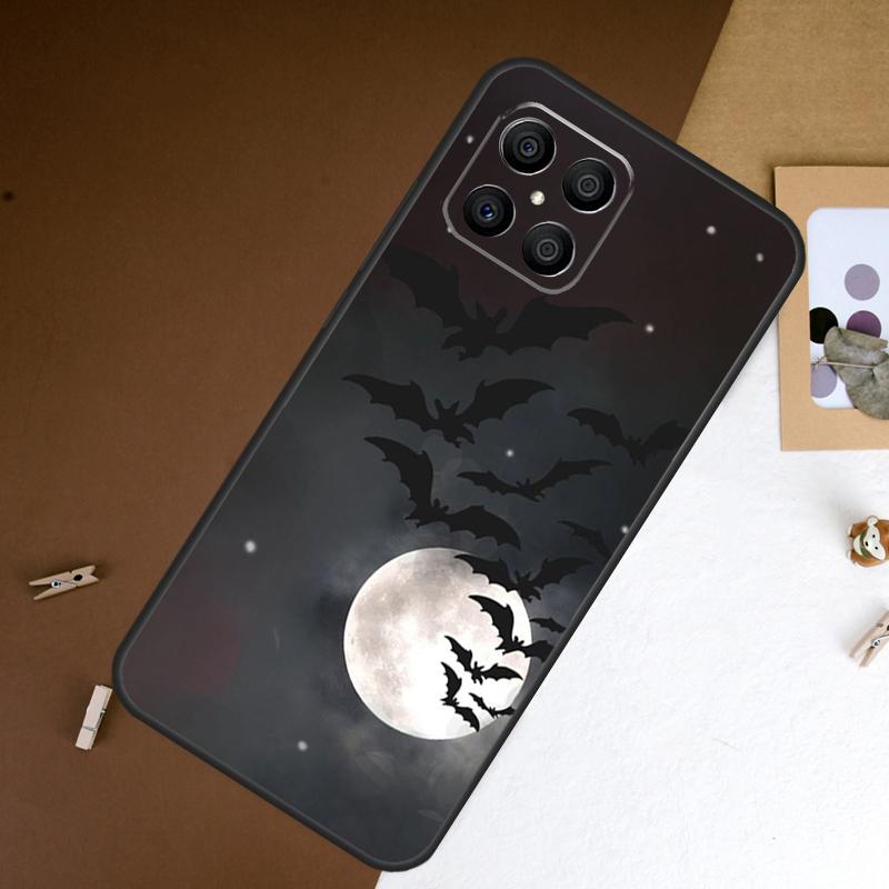 Чехол Готен Хоррор Летучие Мыши Полная Луна для Honor X9a X8a X6a X7a X9b X7 X8 X9 8X Чехол для Honor Magic 5 6 Pro 50 70 90 Lite