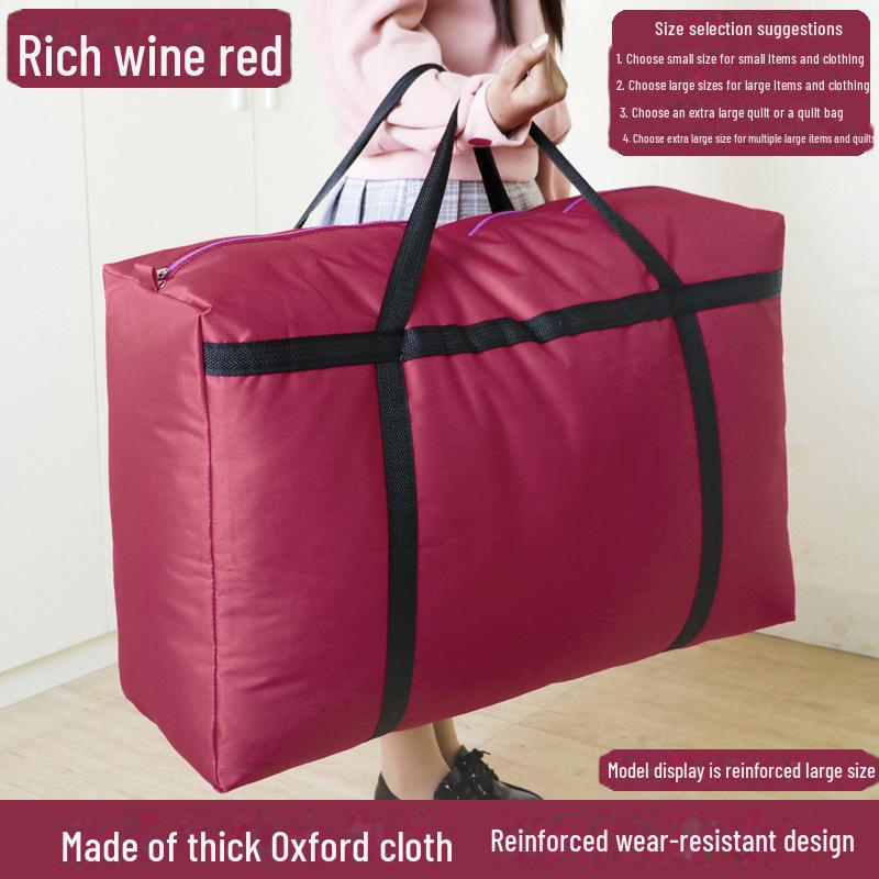 Очень большая водонепроницаемая сумка из оксфордского холста для хранения вещей и одеял