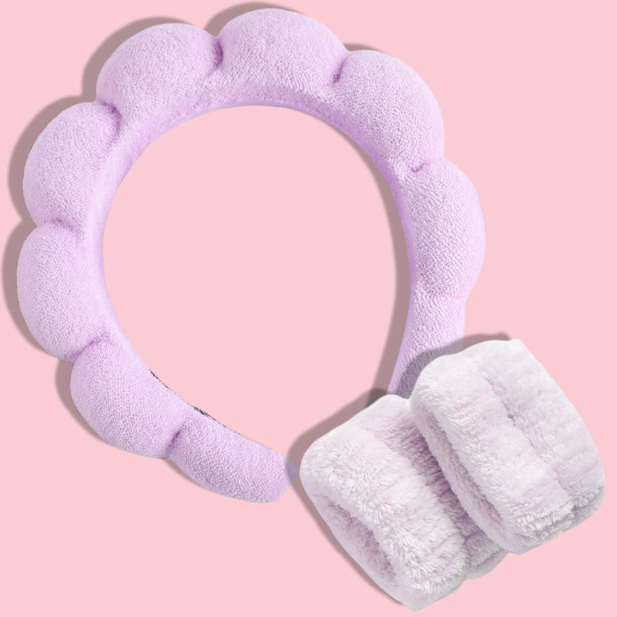 Мягкая повязка на голову с бантом, туалетная резинка, многоцветная, матовая, с матовым покрытием, большая заколка, высокоэластичная резинка для волос, набор из 16 штук