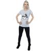 Disney Womens/Ladies Mickey Mouse Scared Cotton T-Shirt
