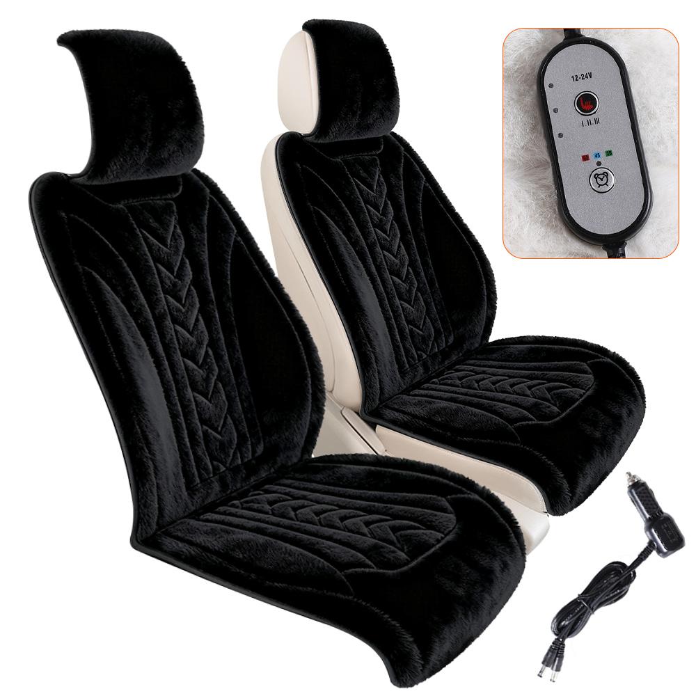 Winter Car Seat Heater Cover Universal Intelligent Switch Automatic Start Stop Temperature Auto Seat Warmer with for Car Van SUV